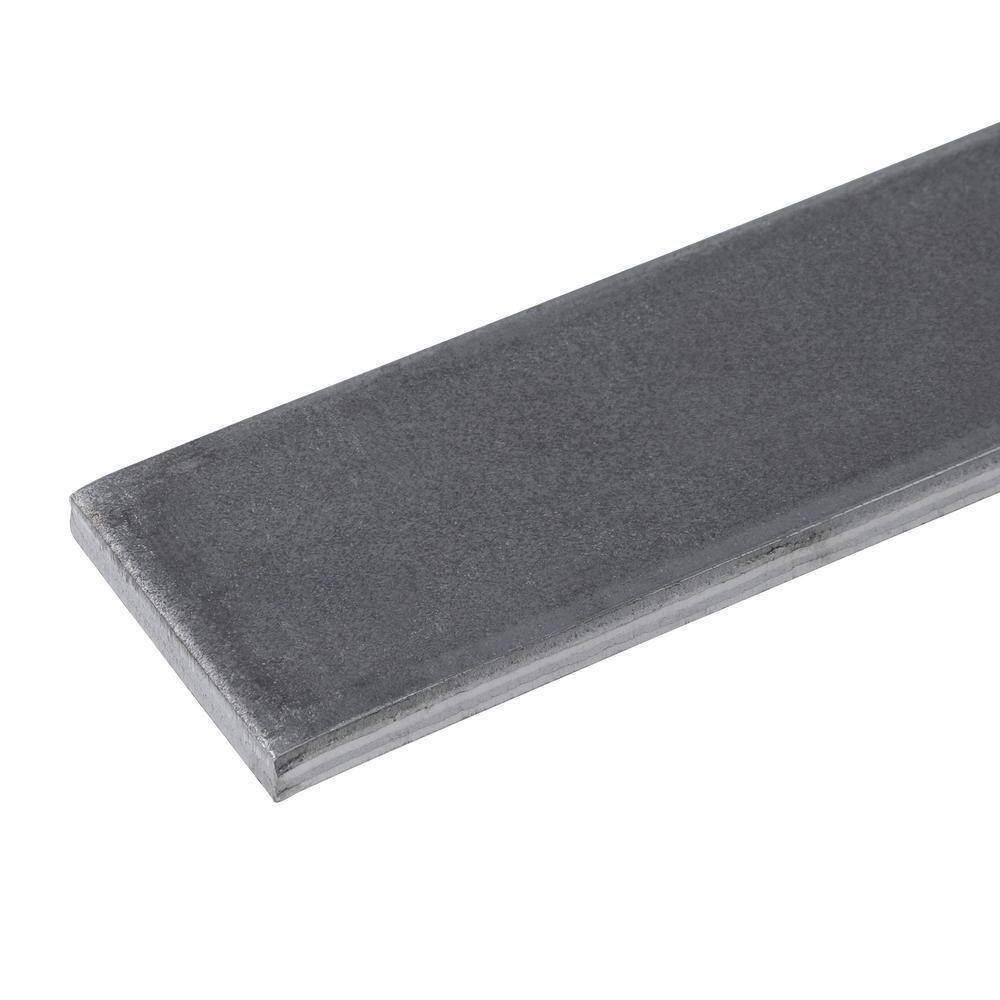 1-1/2 In. X 6 Ft.-1/4 In. Thick Plain Steel Bar Metal Stock
