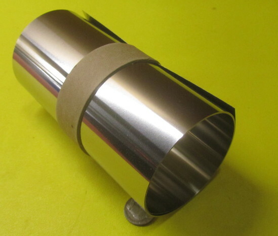 301 Stainless Steel Sheet Shim, .010″ (+/-.0007″) x 6.0 x 20 Foot Length