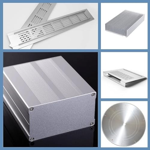 Heavy Duty 6061 Aluminum Sheet 12″x16″ 1/4″ Thick, Solid Metal Plate for DIY Pro