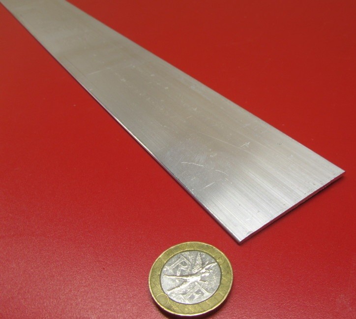 1100 Aluminum Bar Softened (O) .050″ Thick x 2.0″ Wide x 24″ Long, 3 Units