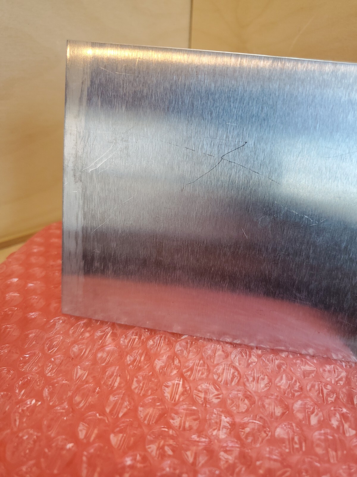 stainless steel sheet 1 piece 22 gage 6″ x 4″+- metal plate 430 welding tig mig