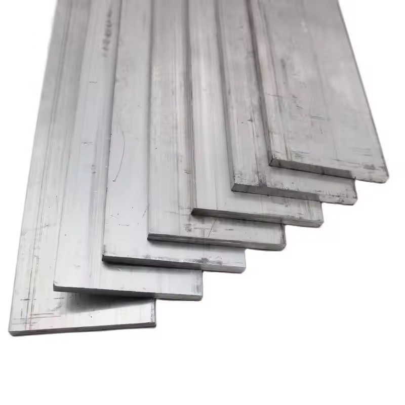 6061 Aluminium Alloy Flat Bar Strip Metric Width 10mm-60mm Length 100mm-500mm