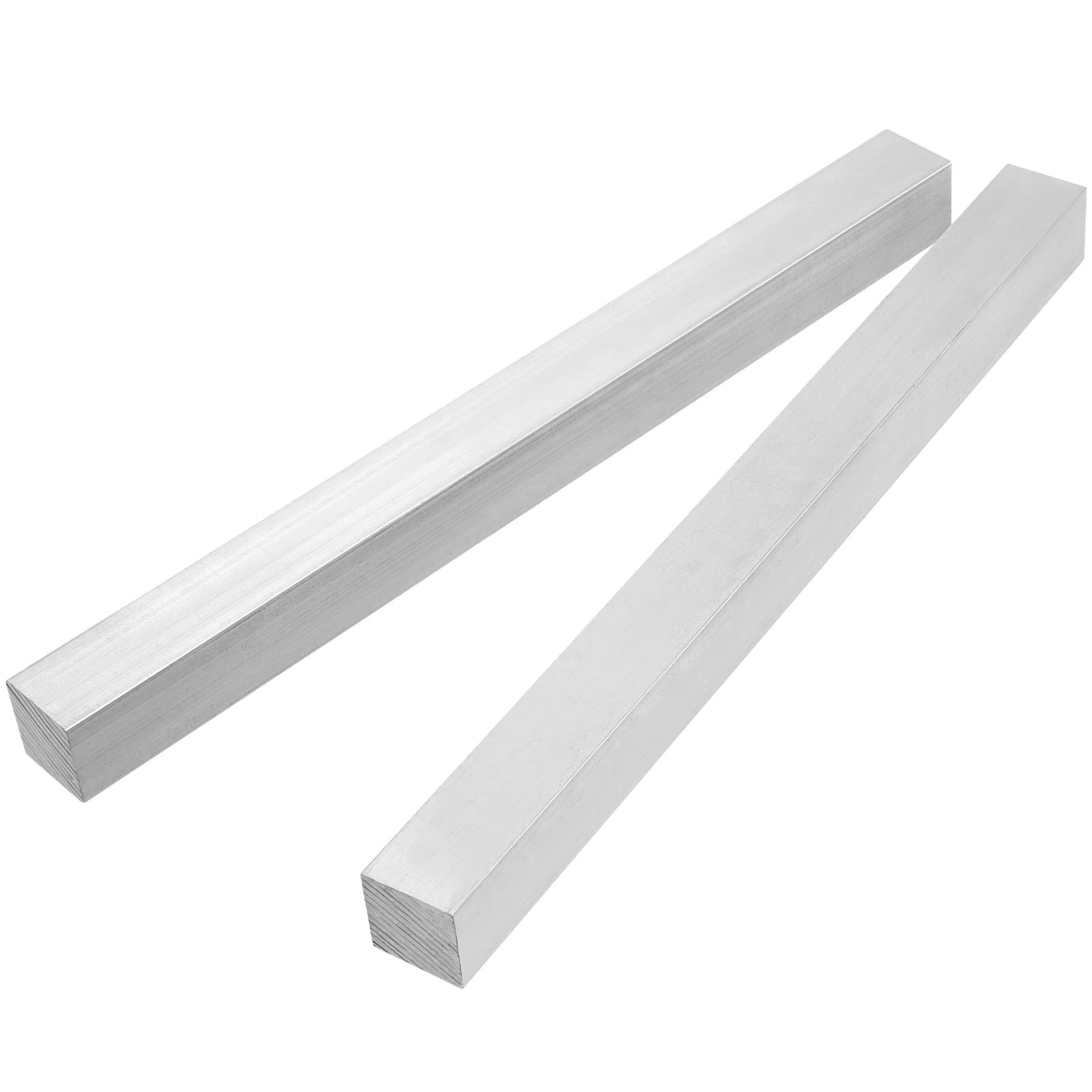 4 Pack 1×1 Inch Square Aluminum Bar 12 Inch Length 6061 Solid T6511 Mill Stock