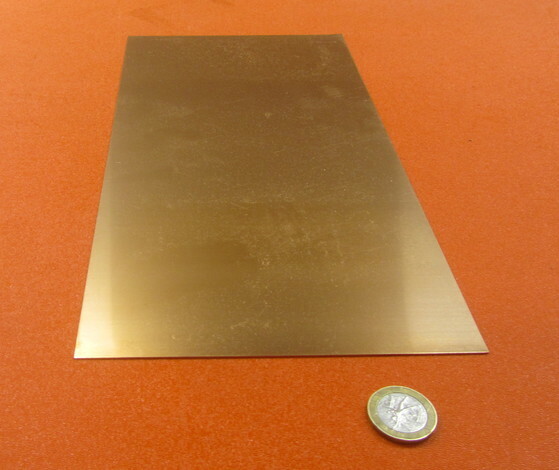 510 Phosphor Bronze Sheet .025″ (+/-.004″) Thick x 6.0″ Wide x 12.0″ Length