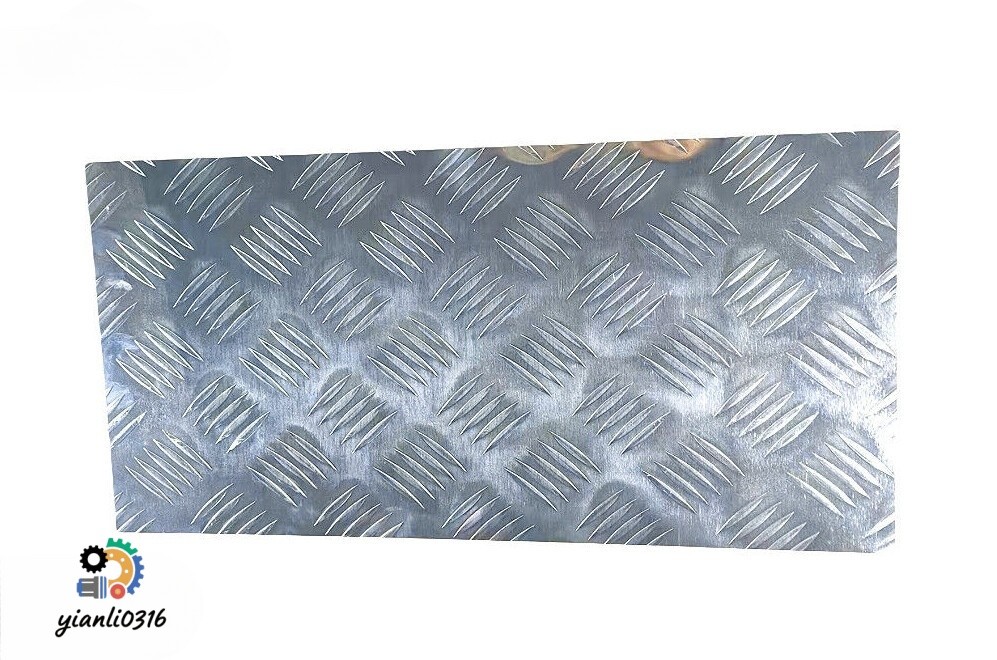 Heavy Duty 10”x20” Silver Diamond Plate Sheet Trailer RV Use