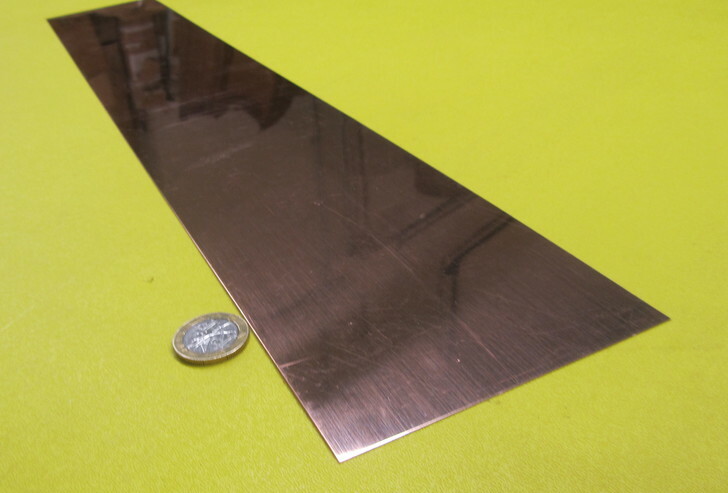 110 Copper Foil Soft Temper .003″ Thick x 4.0″ Wide x 100 Foot Length