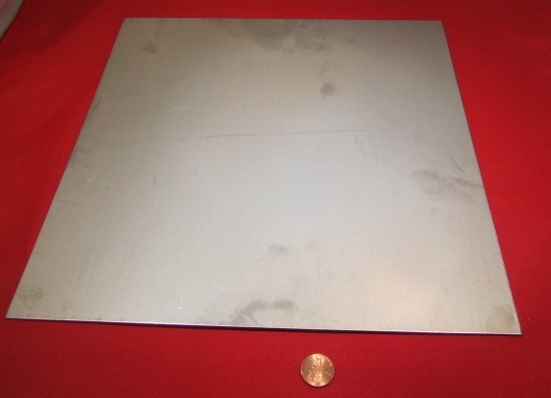 321 Weldable Stainless Steel Sheet, .050″ Thick x 12″ Wide x 12″ Length, 1 Unit