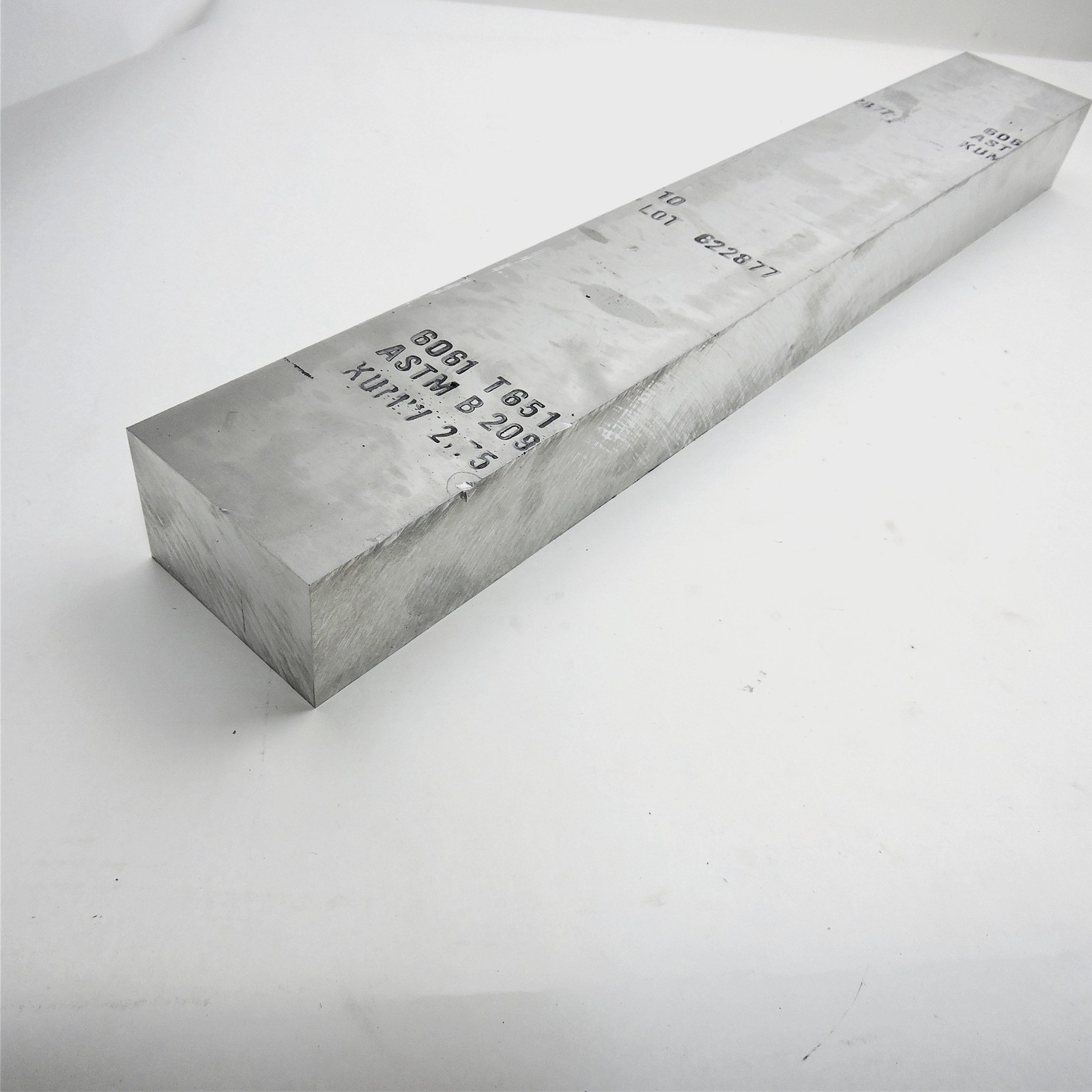 2.75″ thick 2 3/4 Aluminum 6061 PLATE 3.375″ x 16.625″ Long sku 340502