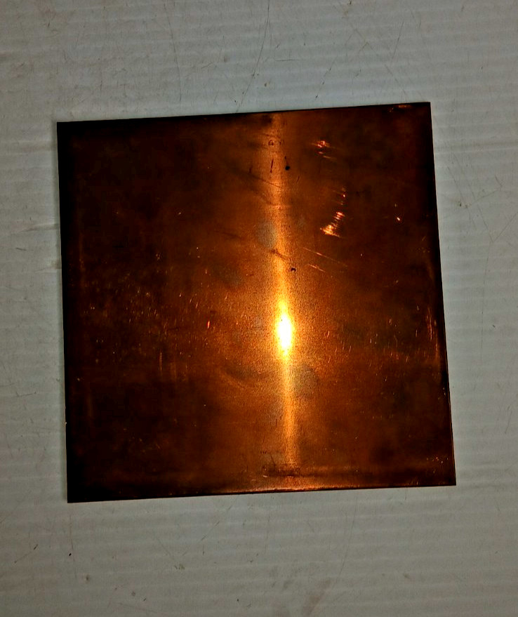 6″ x 6″ Red Brass 14 Gauge Jewelry Making Sheet Metal