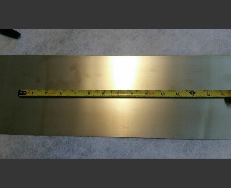 Steel Shim Stock .009 Thick 6″ Width 6 inch long 009 0.009 one piece