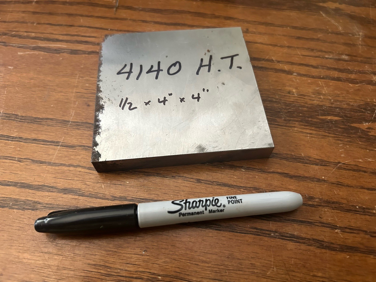 1/2″ x 4″ x 4″ 4140 HT, PH, tool steel flat bar ( pre hard )