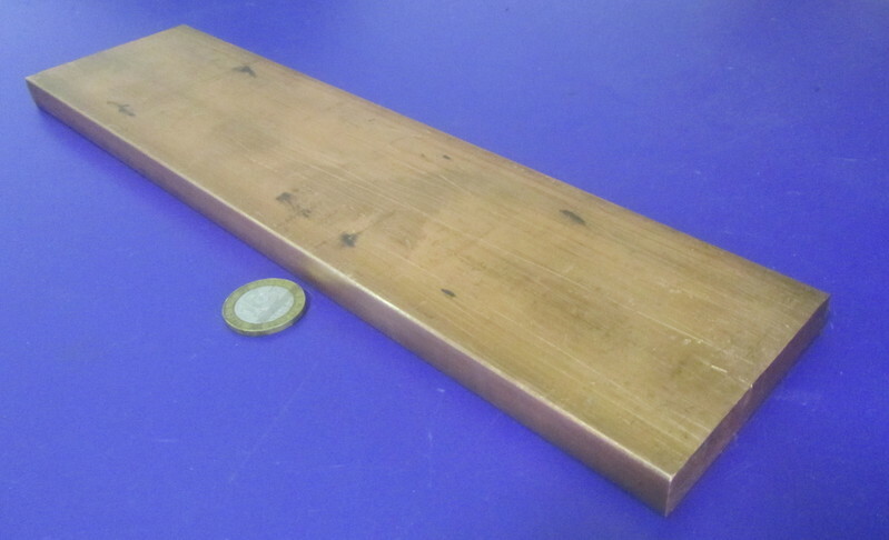 110 Copper Bar H02, 1/2″ Thick x 3.0″ Wide x 1 Ft Length