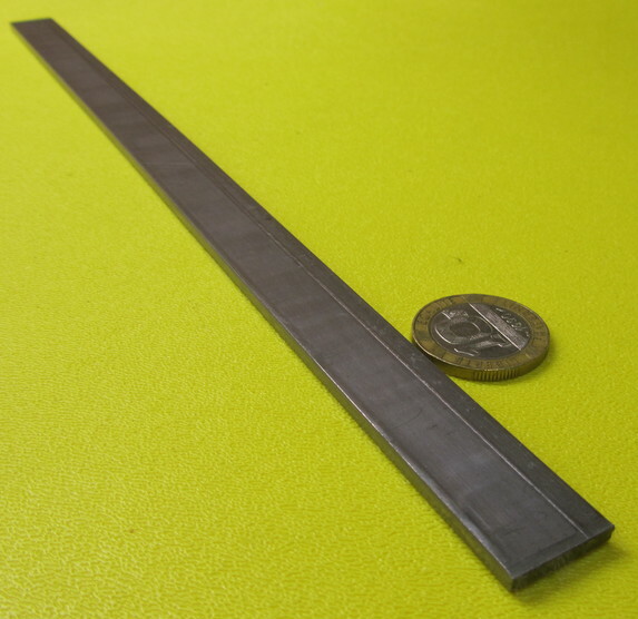 1018 Steel Bar, 1/8″ Thick x 5/8″ Wide x 12″ Length, 6 Pcs
