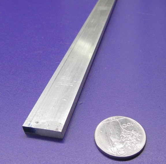 6061 T651 Aluminum Bar, 1/4″ (.250″) Thick x 3/4″ Wide x 60″ Length
