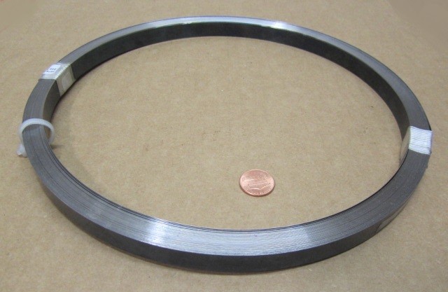 1095 Hard Blue Tempered Spring Steel Shim .008″ Thick x .500″ Wide x 1200″ Long