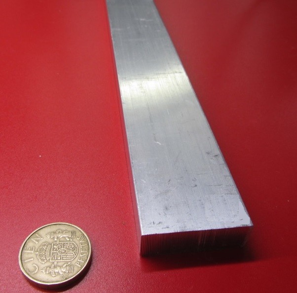 6063 T6 Aluminum Bar, 1/2″ (.500″) Thick x 1 1/2″ Wide x 48″ Length