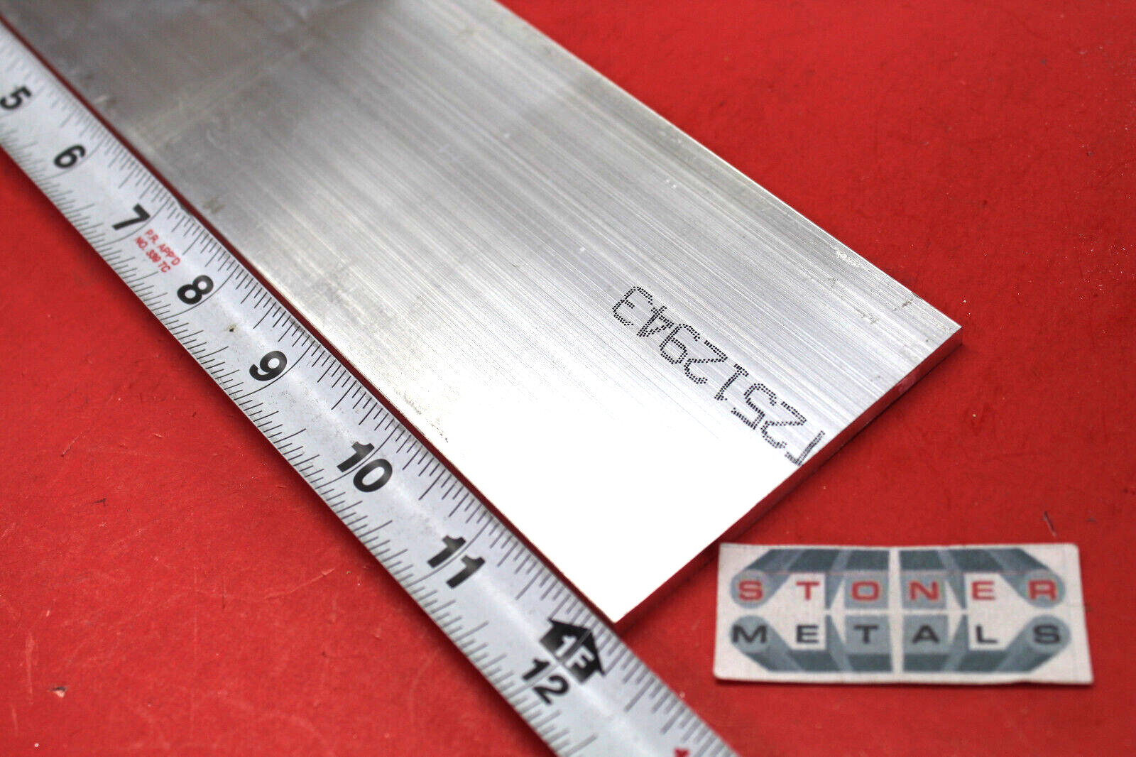 3/16″ X 3″ ALUMINUM 6061 T6 FLAT BAR 12″ long Extruded Mill Stock Cut New