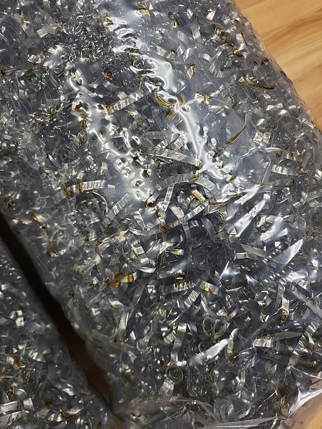 11LBS Titanium CNC Shavings, Arts, Crafts, Orgonite, Dirty From Coolant