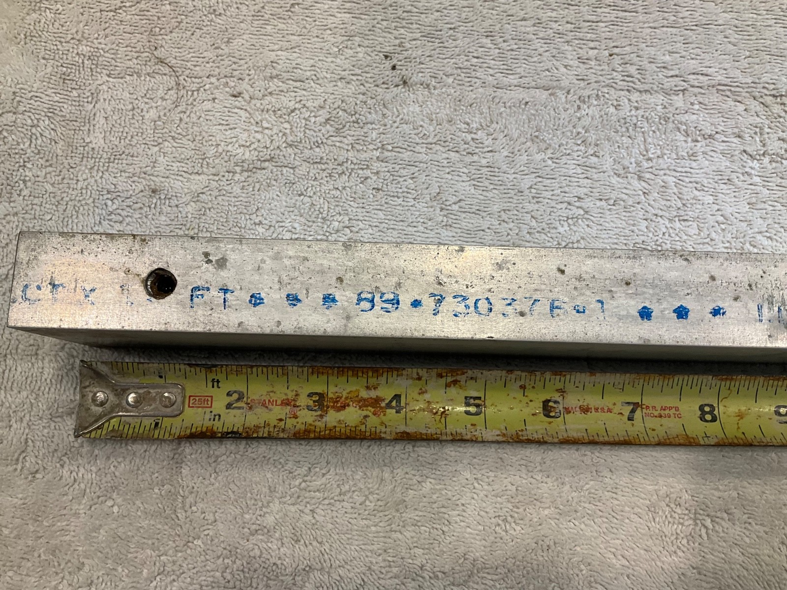 2024-T351 Aluminum Rectangular Tubing Bar Stock 1×2″ x 22″ USA Aircraft