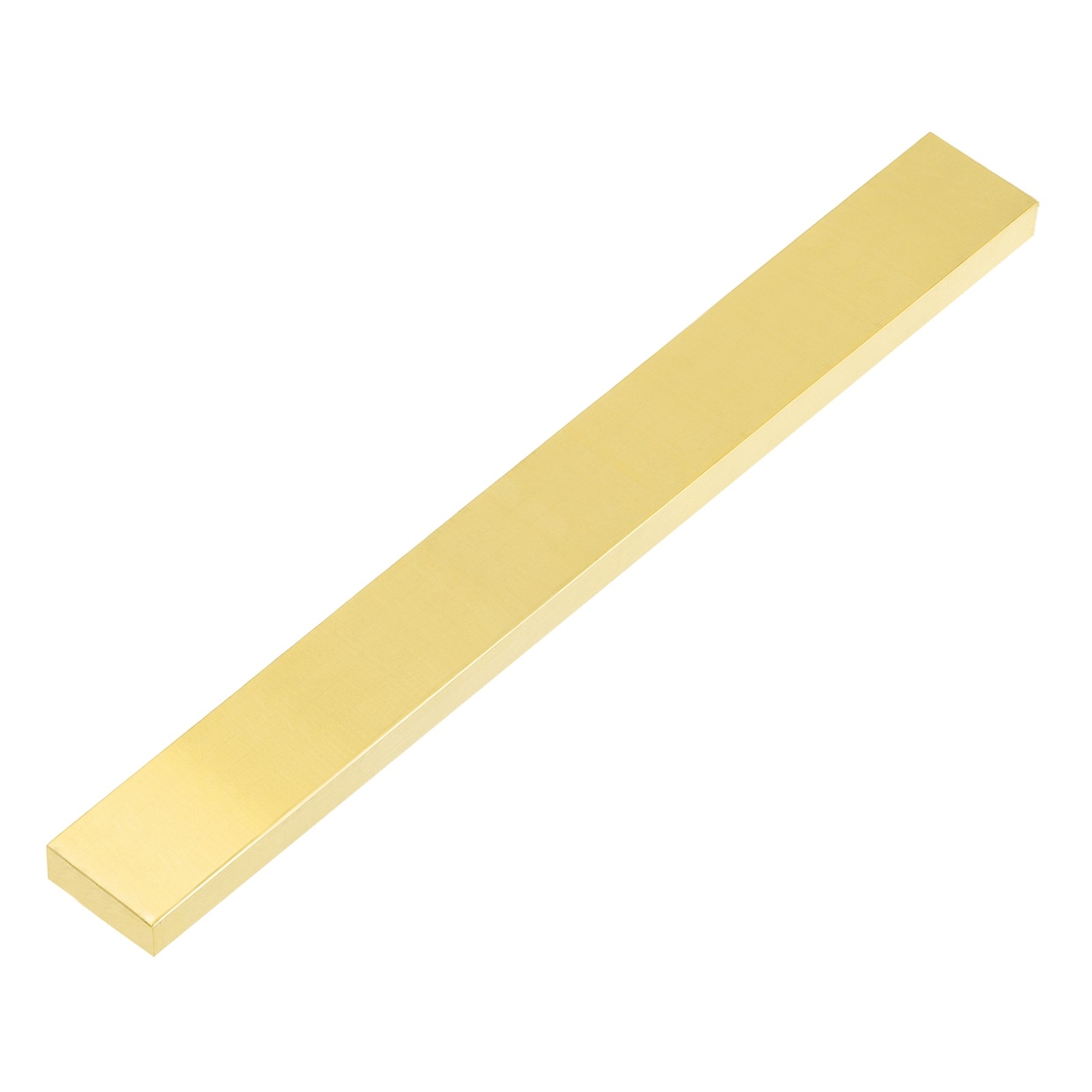 H62 Brass Flat Bar Stock, 0.16″x0.79″x14″ Square Metal Solid Brass Bars