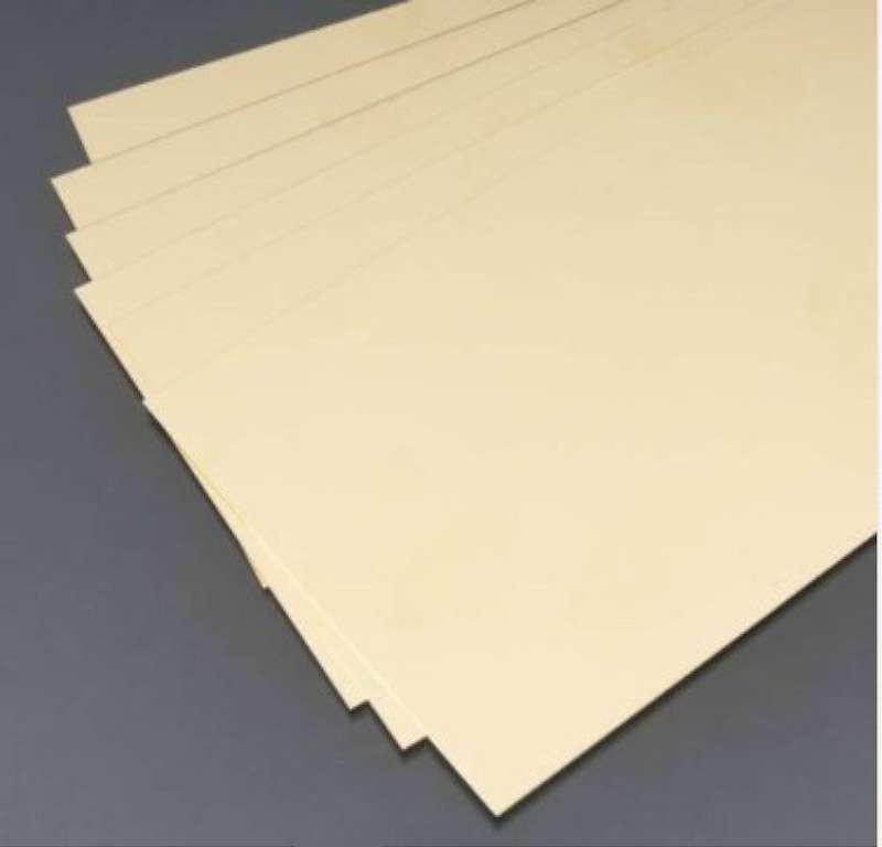 .005x4x10 Brass Sheet Metal (1pc)