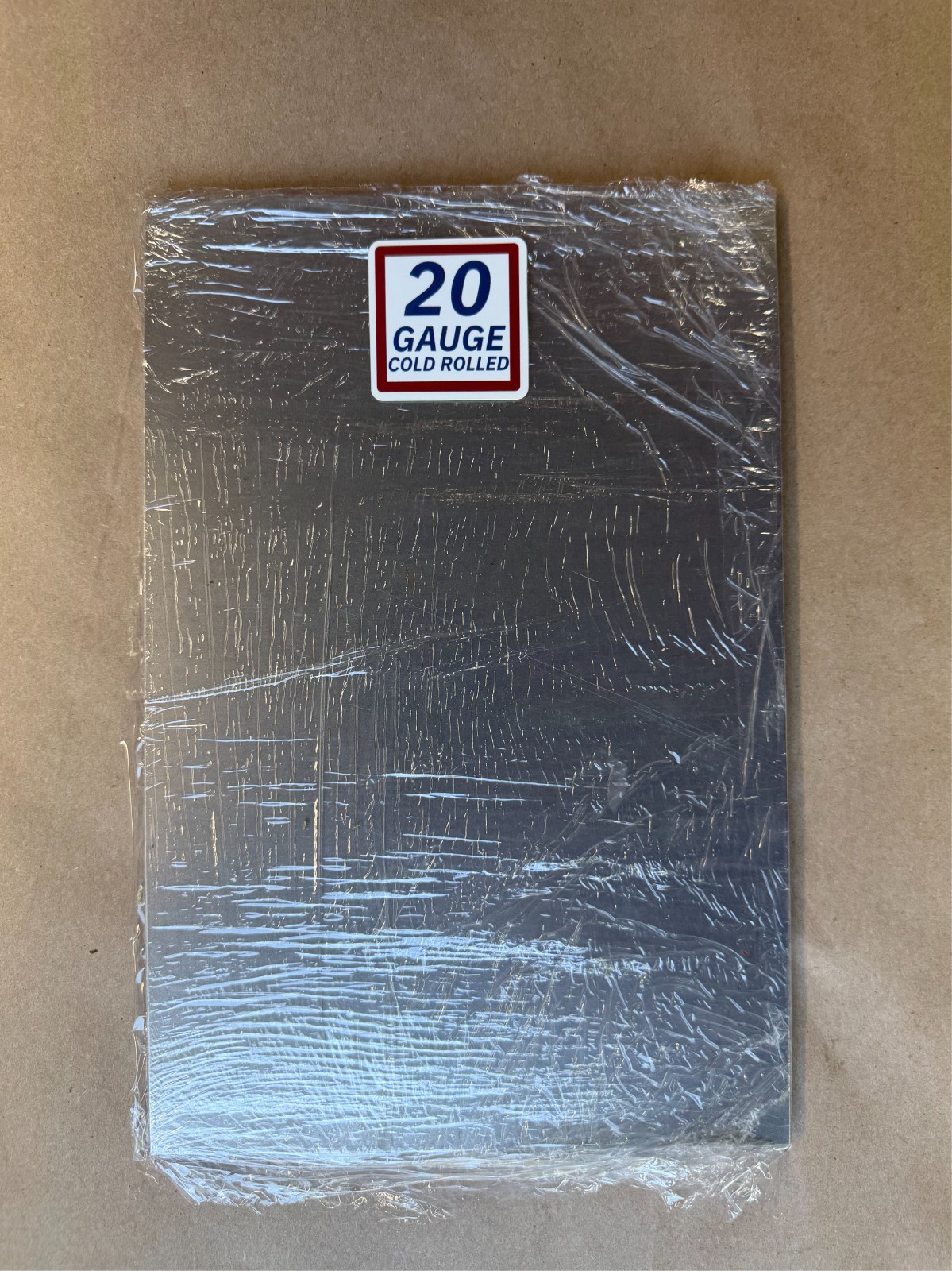 20 Gauge Steel Sheet Metal Cold Rolled 8W X 12L Single Sheet