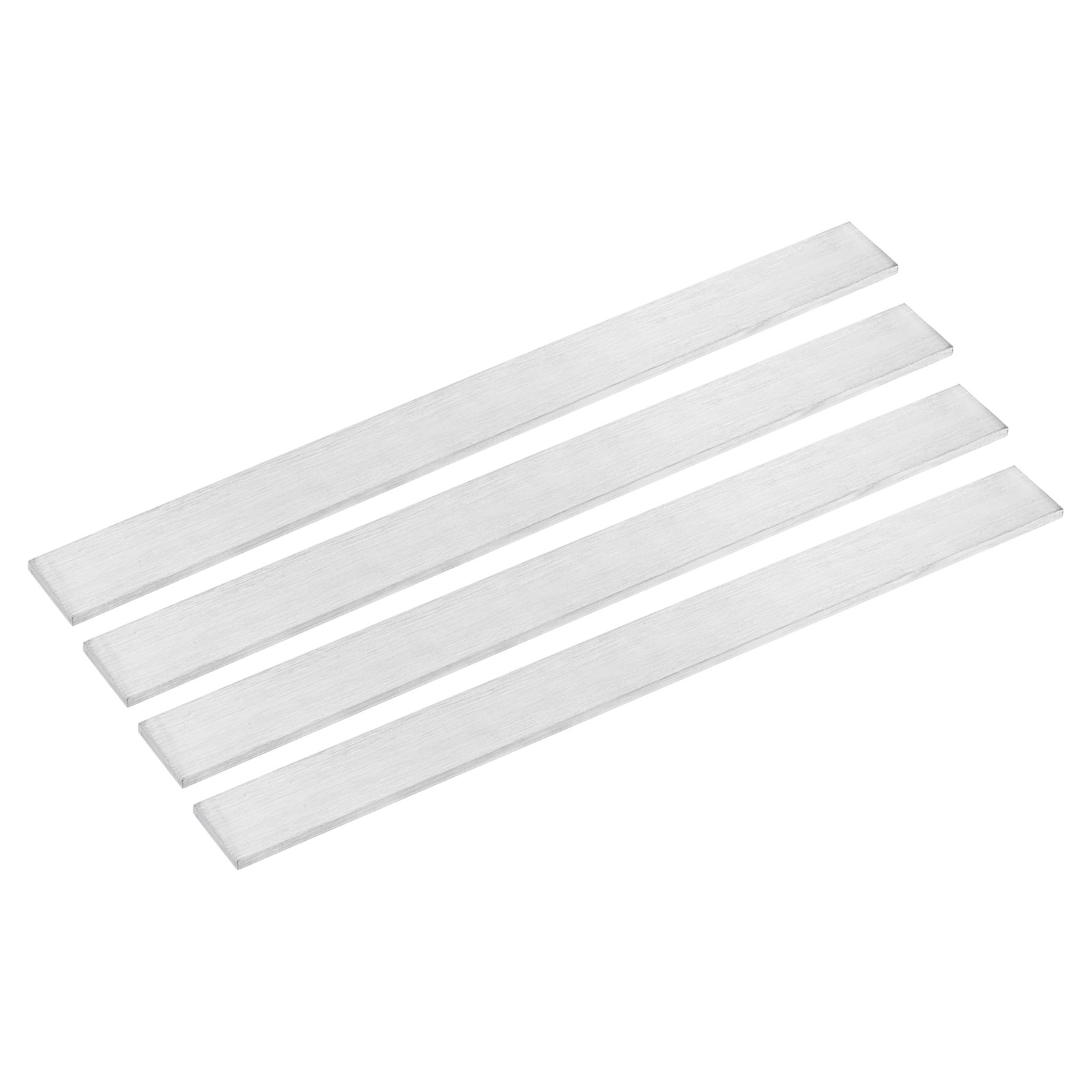 4Pcs 304 Stainless Steel Flat Bar, 5/32″ Thickness 25/32″ Width 12″ Length