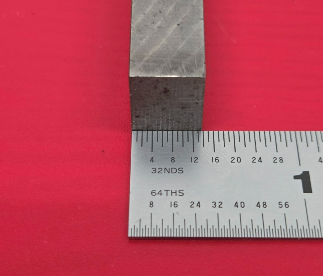 D2 Tool Steel Block Billet 4″ L x 0.52″ W x 0.45″ Thick, 4.18 Oz.