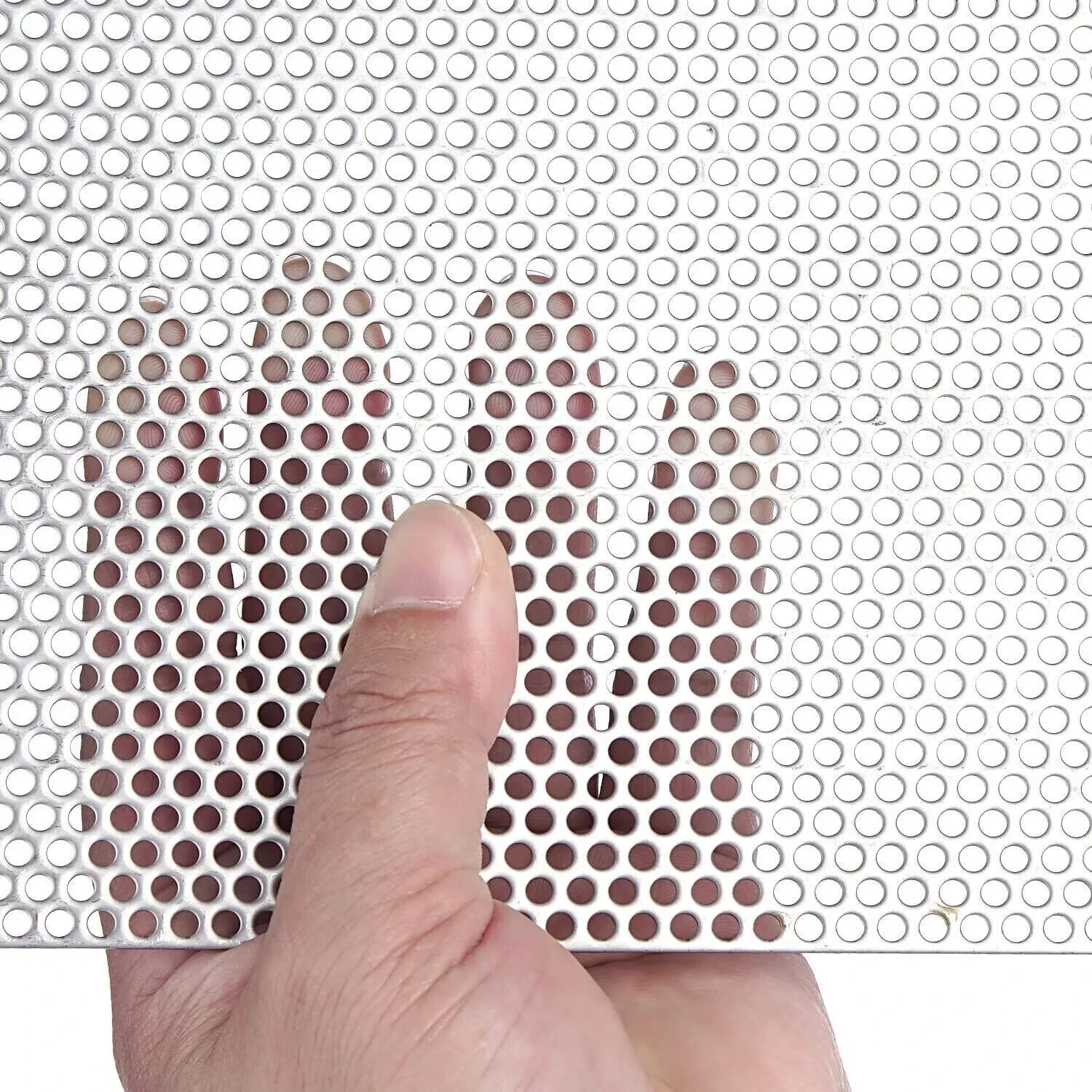 Perforated Sheet Stainless Steel Perforated Metal Sheet 11.8″ x 11.8″ x 0.06″ St