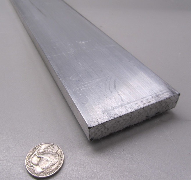 2024 T351 Aluminum Bar, 1/2″ (.500″) Thick x 2.50″ Wide x 24″ Length