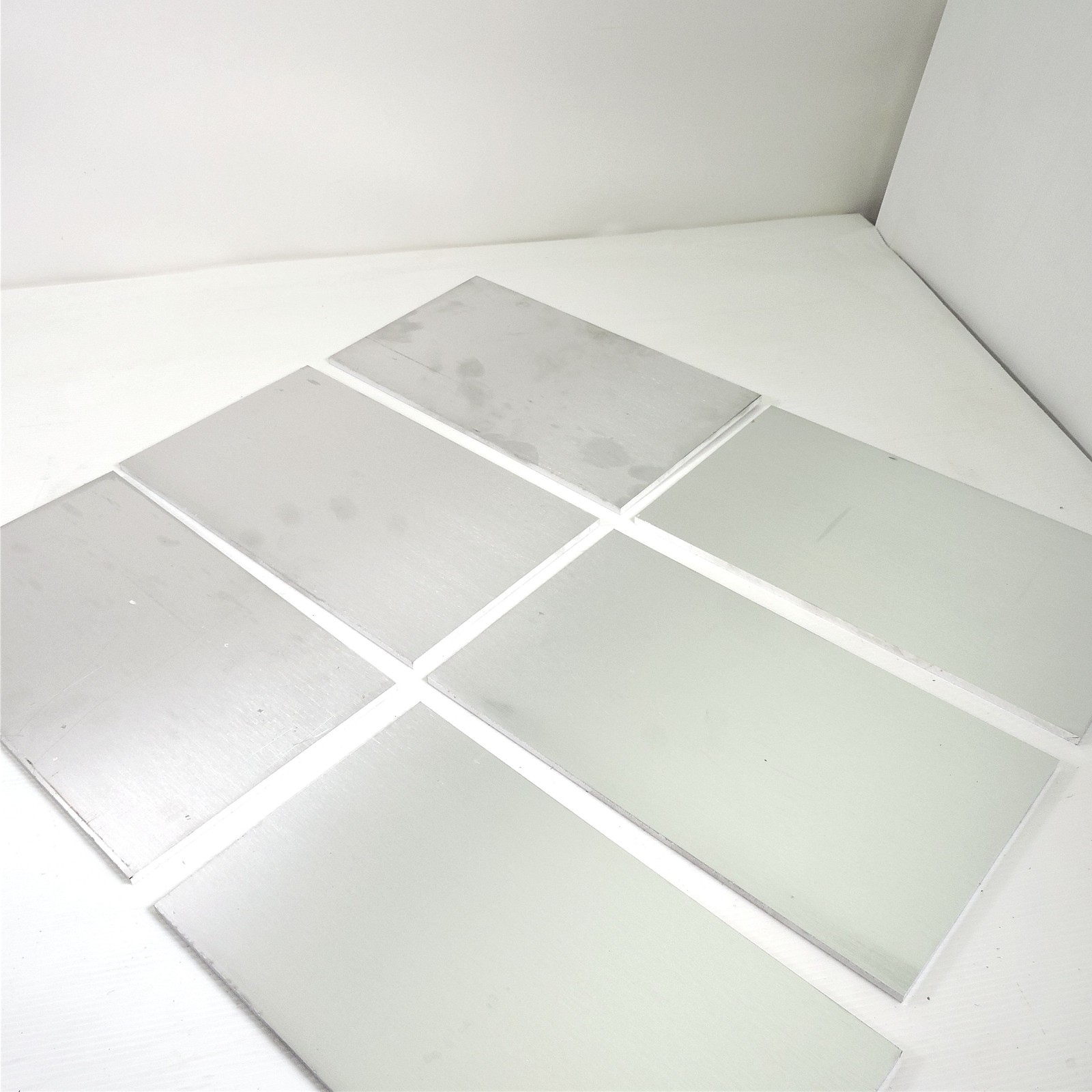 .25″ thick 1/4 Aluminum 6061 PLATE 7.5″ x 12.625″ Long QTY 6 sku 186942