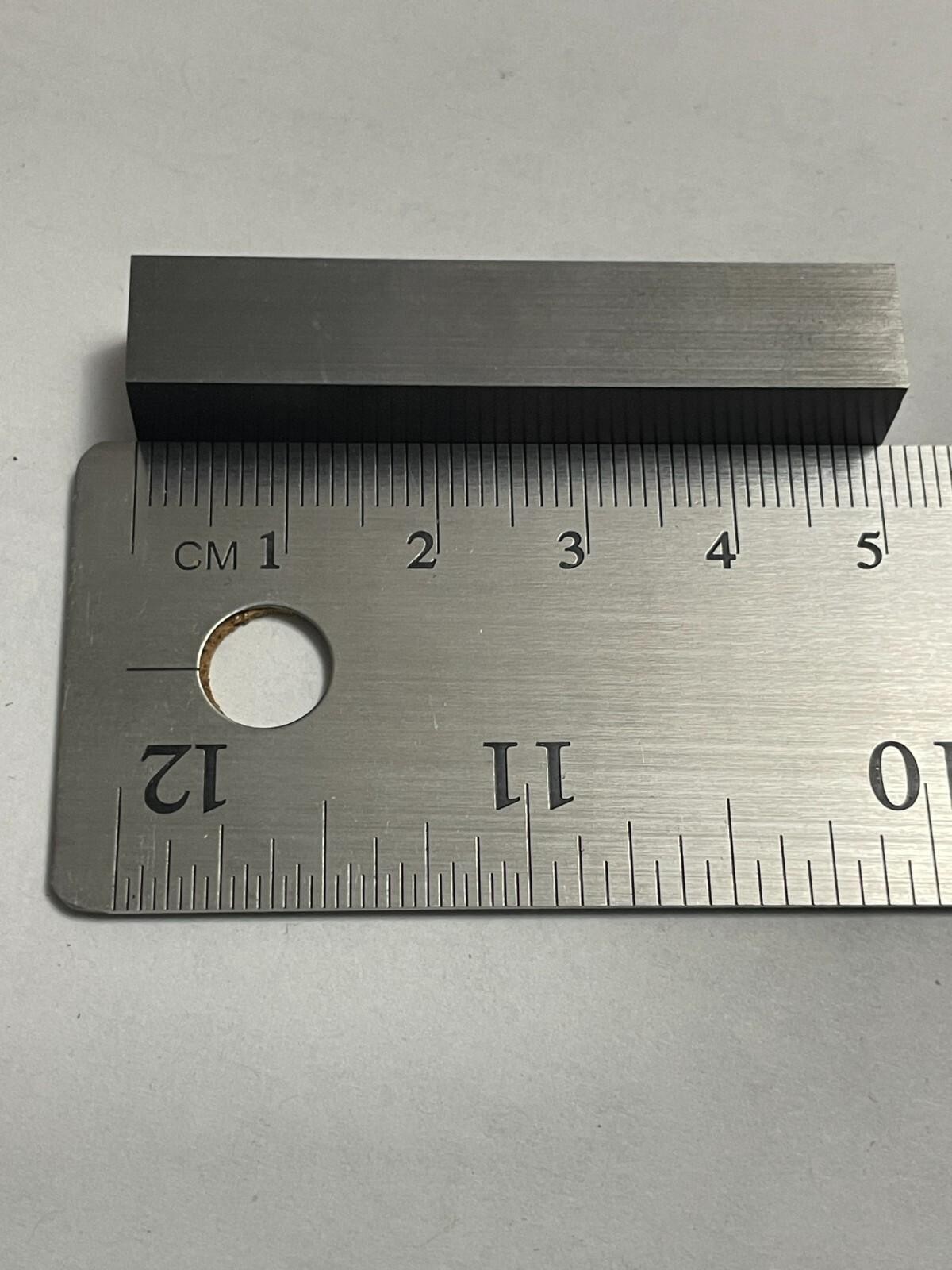 HIGH-SPEED STEEL HSS FLAT STOCK APPROX. 50 MM X 9 MM X 9 MM
