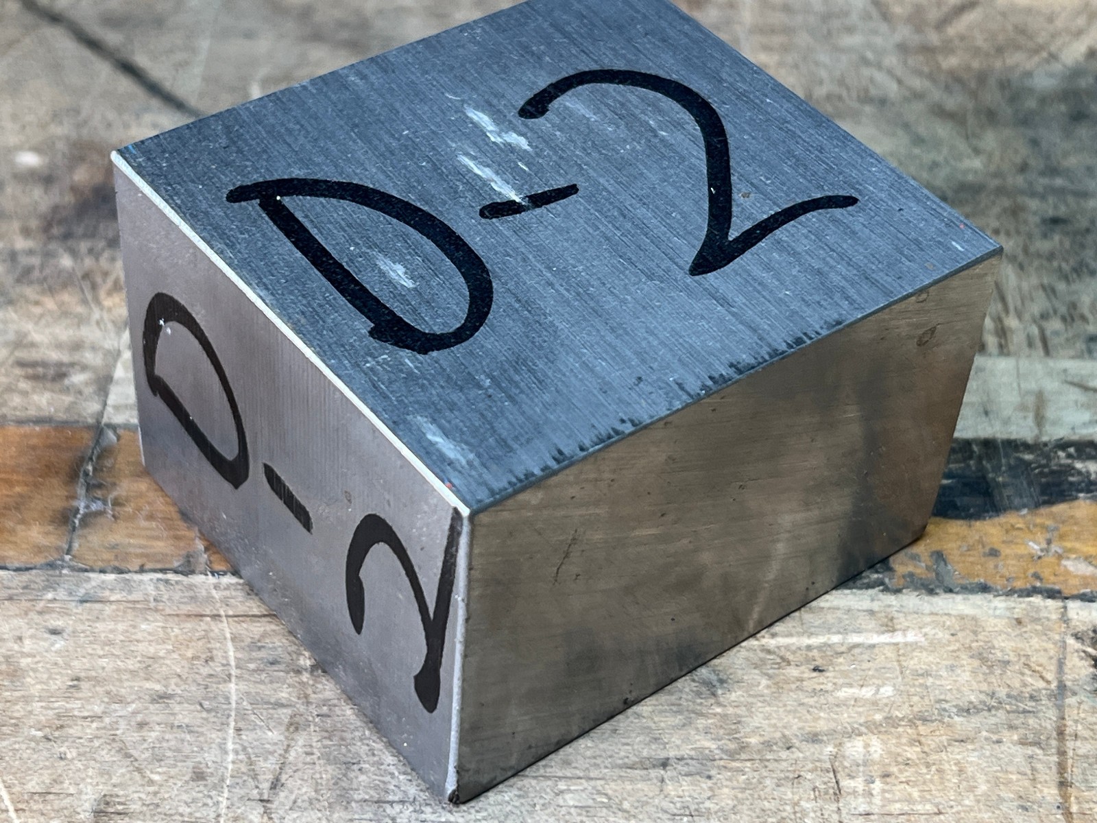 D2 Tool Steel cut off Flat bar stock 2 3/4 x 2 1/2 x 1 3/4