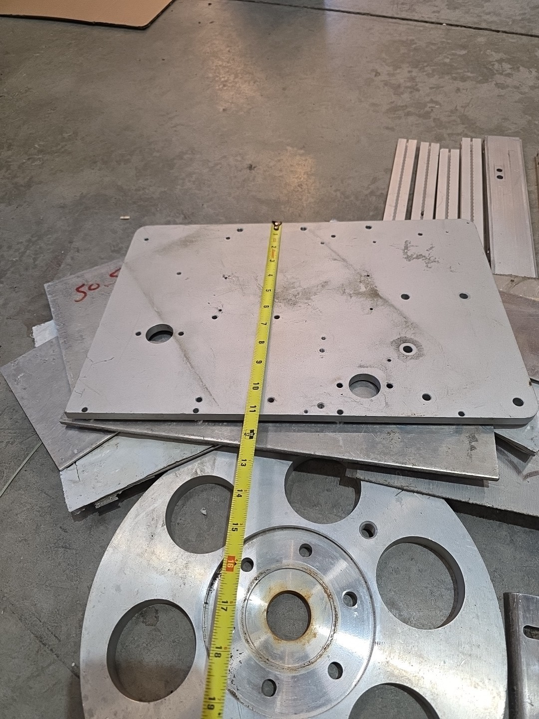 Aluminum Milling Blocks Plate Sheet Various Shapes As Pictured