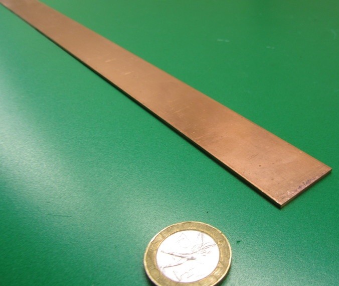 110 Copper Bar H02, 1/16″ Thick x 1.0″ Wide x 72 Inch Length