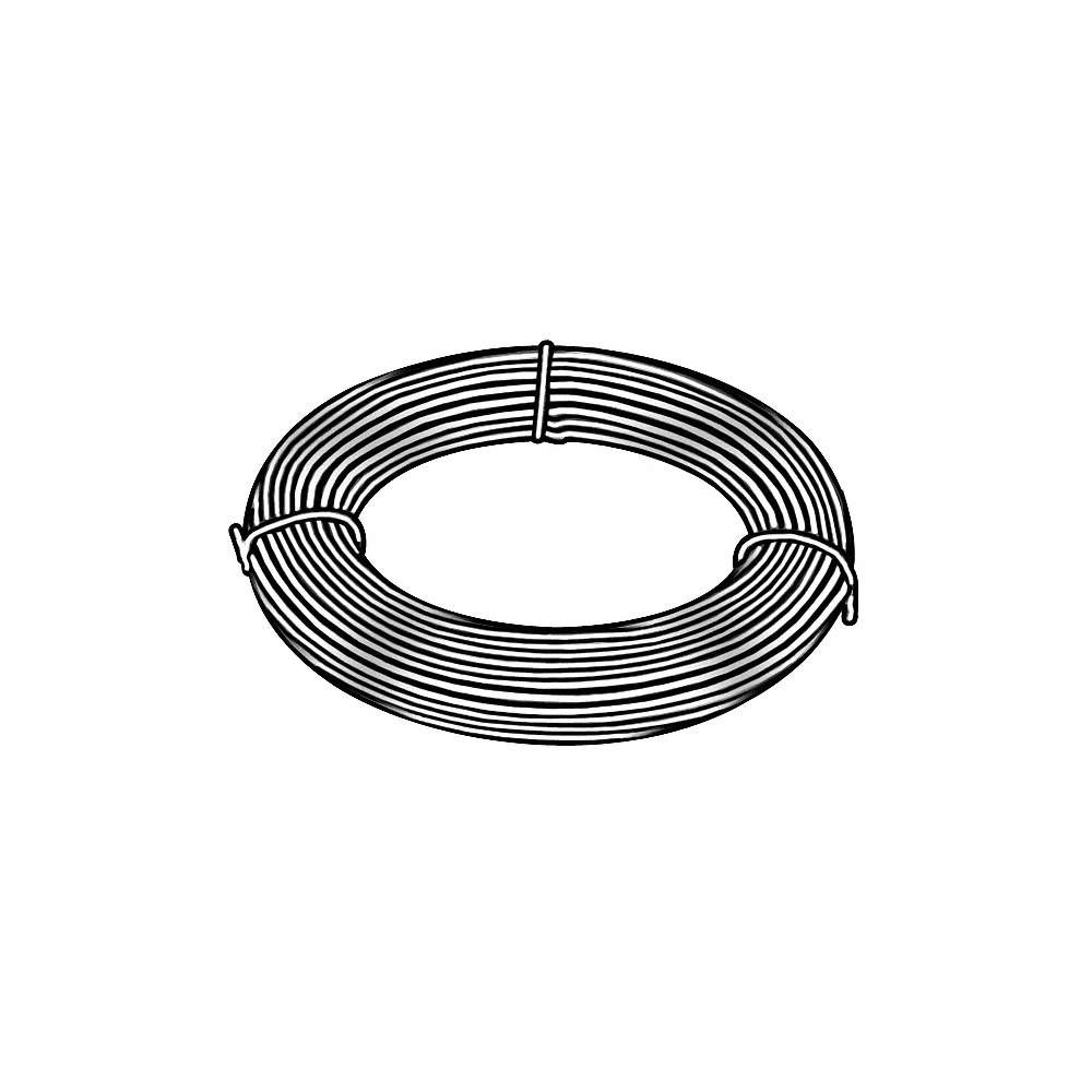 GRAINGER APPROVED 29016 Music Wire,SS,1464 ft Overall L 5XE89
