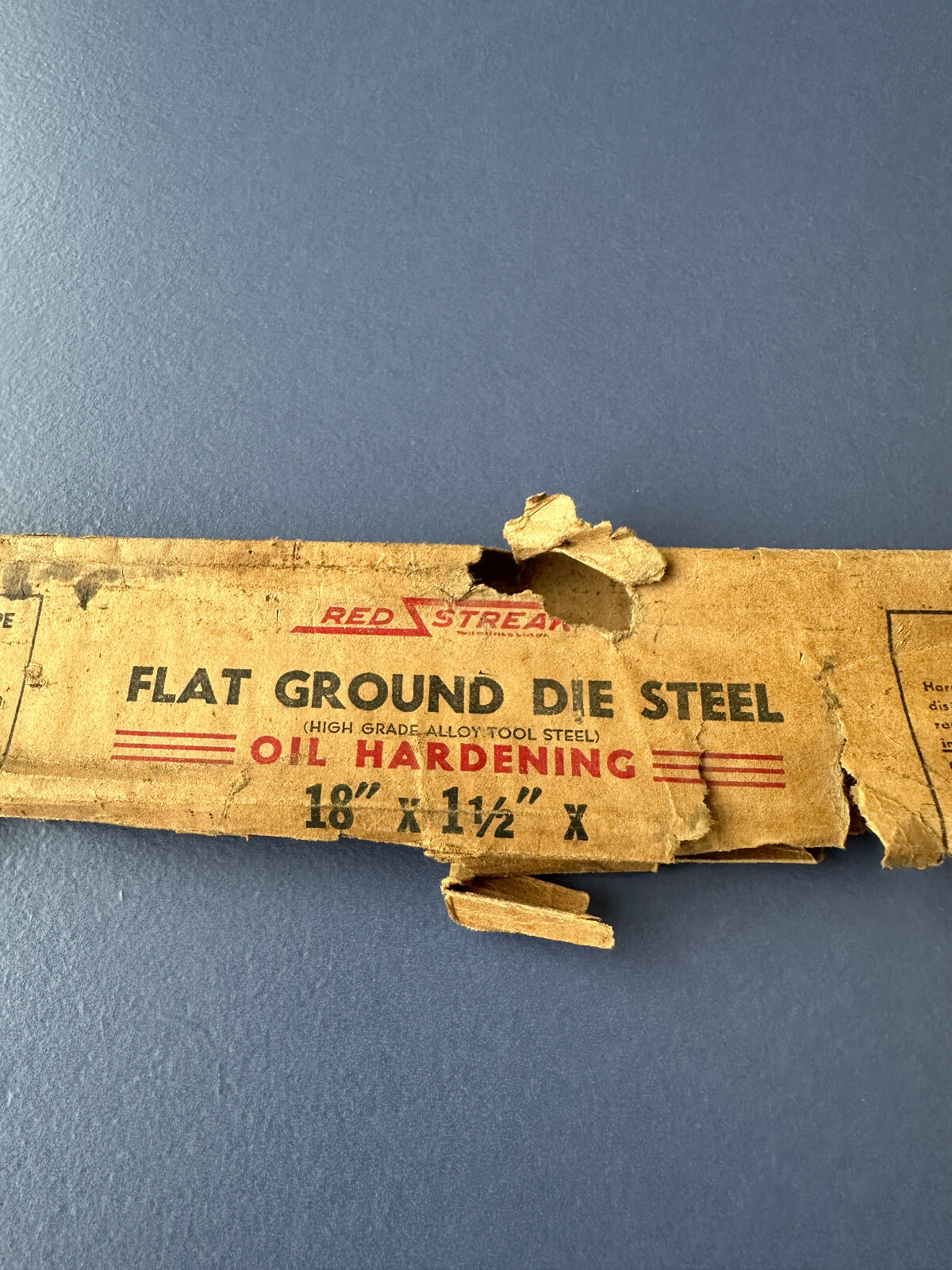 Ground Flat Die Steel 3/8 x 1-1/2 x 18 High Grade Alloy, Simonds Saw & Steel