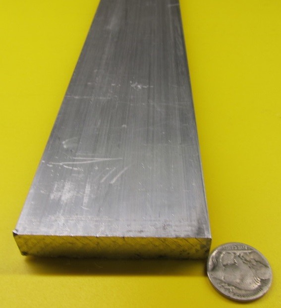 2024 T351 Aluminum Bar, 1/2″ (.500″) Thick x 2 1/2″ Wide x 12″ Length