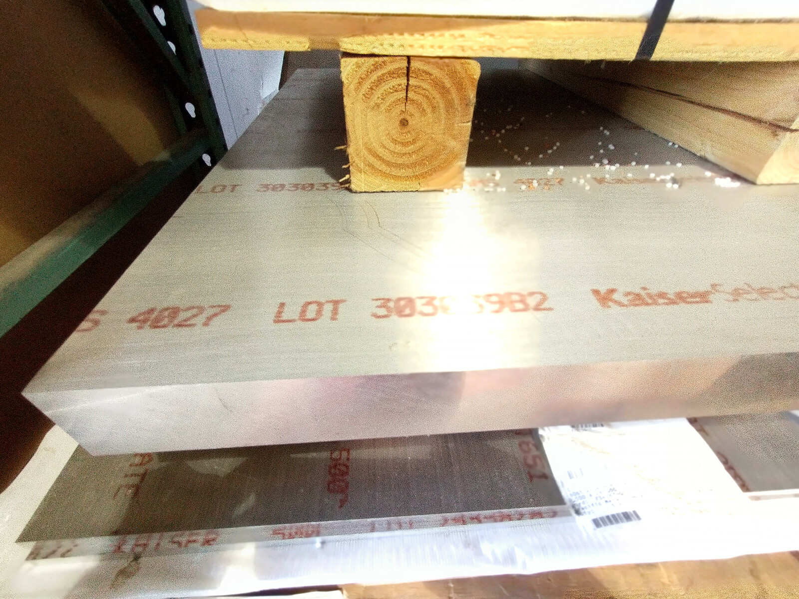 Aluminum Plate Stock, 6061-T651 2-inch Plate x 26.75W x 30L Tooling Plate