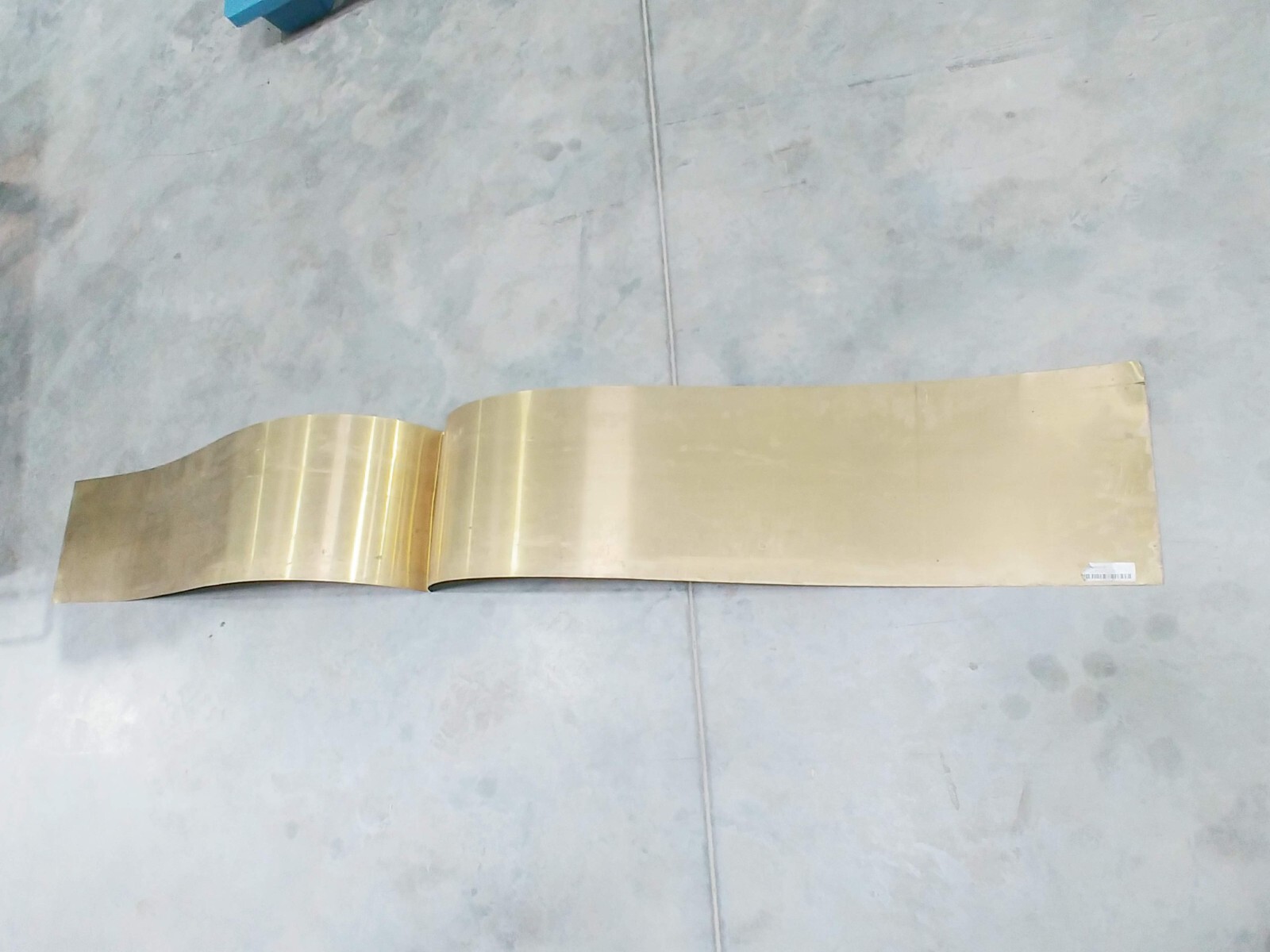 260 Brass Sheet 0.025″ Thick 12″ x 96″ Shim Plate Roll