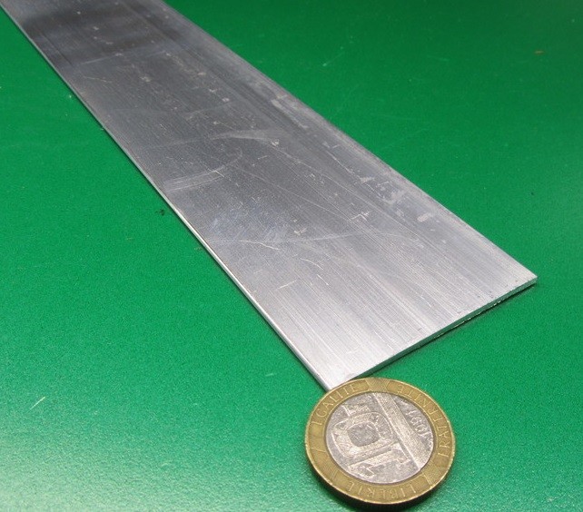 1100 Aluminum Bar Softened (O) .080″ Thick x 2.0″ Wide x 24″ Long, 2 Units