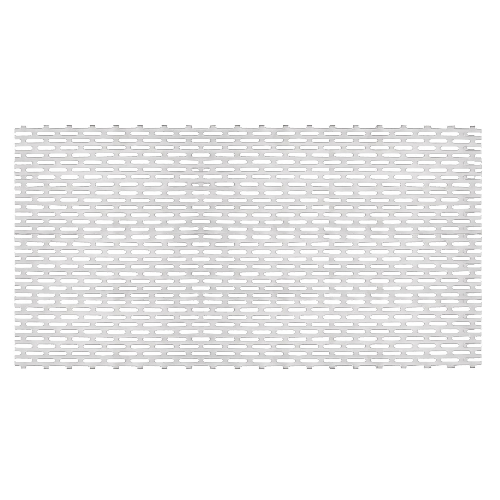 23.6″ x 11.8″ Perforated Metal Sheets, 19Ga 1.97″ x 0.79″ Oval Hole Mesh