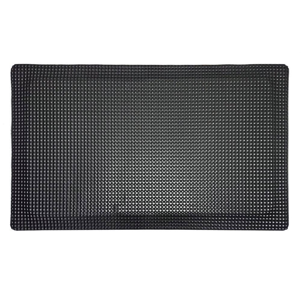 Reflex Satin Black Domed Surface 24 In. X 72 In., 5/8 In. Thick, Indoor/Outdoor