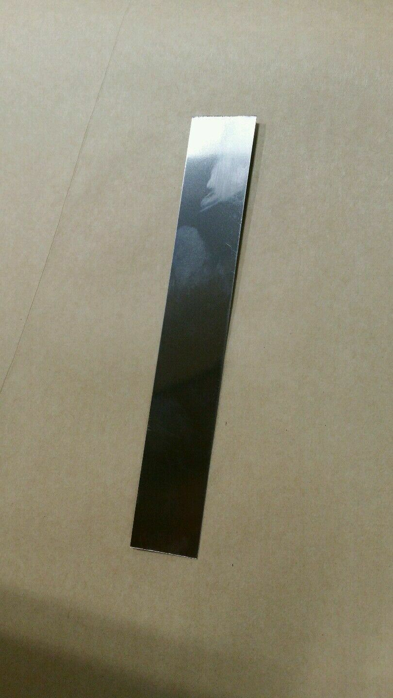 Stainless Steel shim stock 1.06″ X 0.015″ x 6″+ ONE PIECE PER LOT