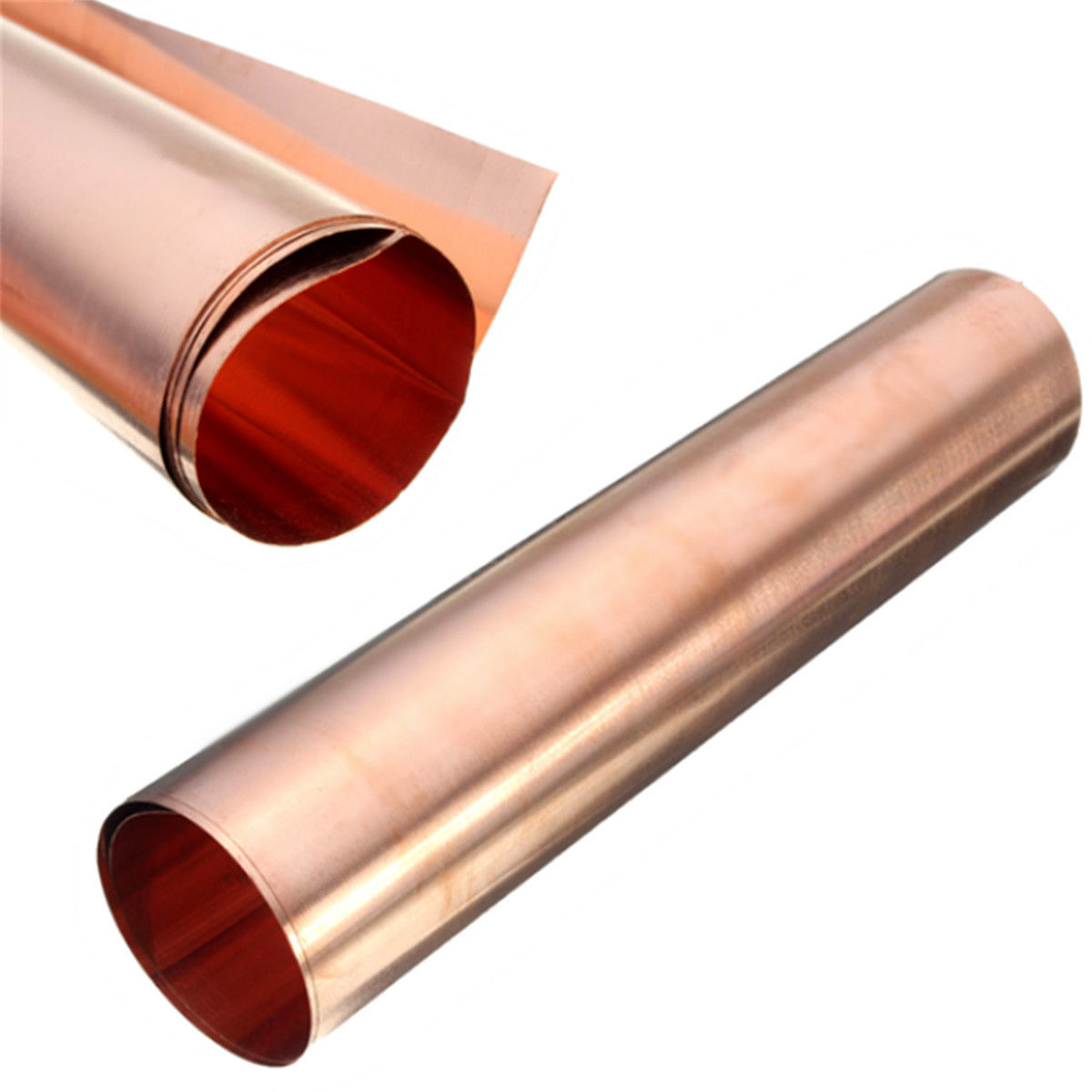 1pc 99.9% 0.1 x 100 x 1000MM 39″ Coppers Cu Metal Sheet Foil