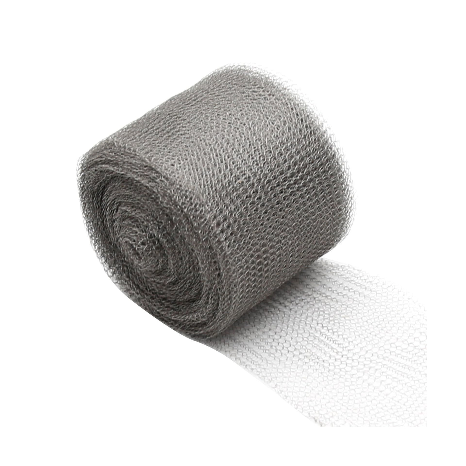 5”x 100 ft Stainless Steel Mesh Roll, Rusty-Proof Flexible Stainless Steel