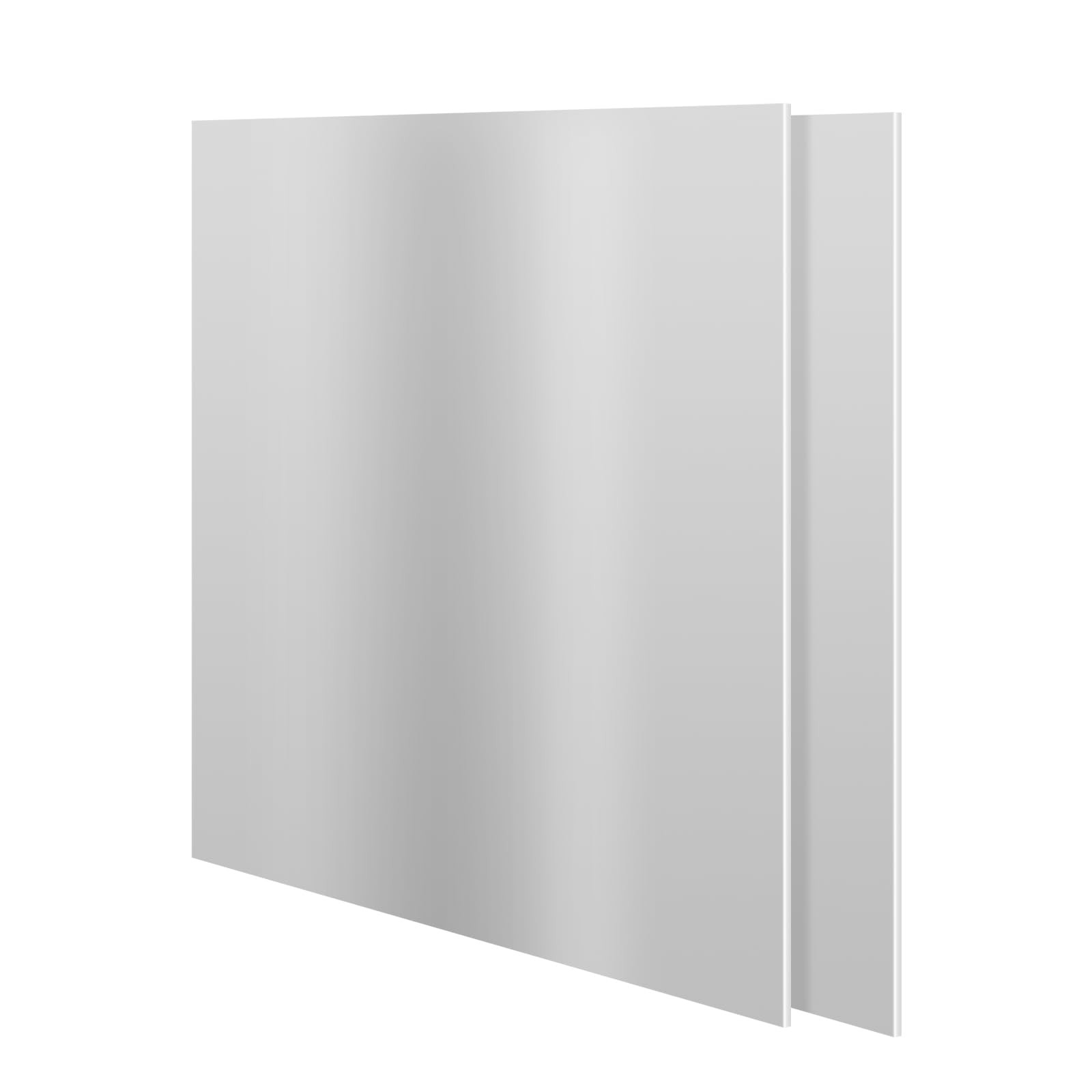 6061 Aluminum Sheet Metal 6x12x1 5mm Rectangle Plate Protective Film Flat