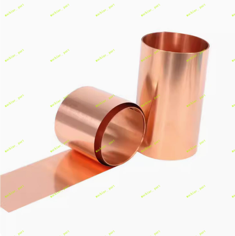 1pc 99.9% Pure 0.05 x 100 x 1000mm Coppers Cu Metal Sheet Foil