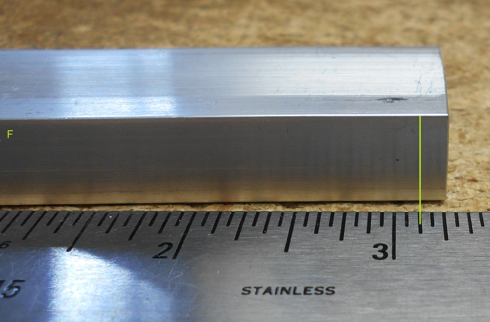 TWELVE (12) pcs Aluminum 6061 Bar stock 1/2 x 1″ x Lngth 3-1/8 to 3-5/8″-CUTOFFS