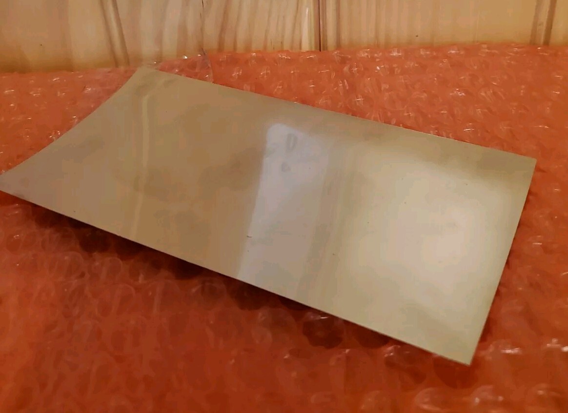 316 stainless steel shim stock 4.528 wide X 0.006 ONE FOOT LONG PIECE 006 .006